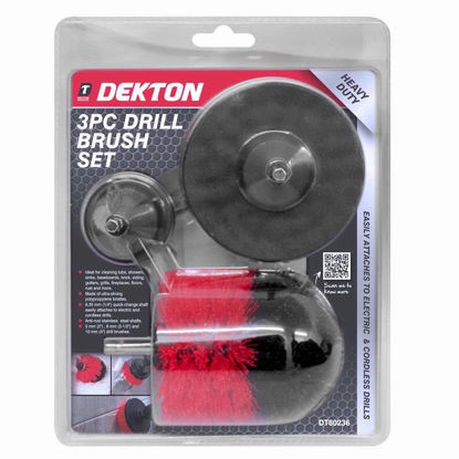 Picture of DEKTON DRILL BRUSH 3PC SET