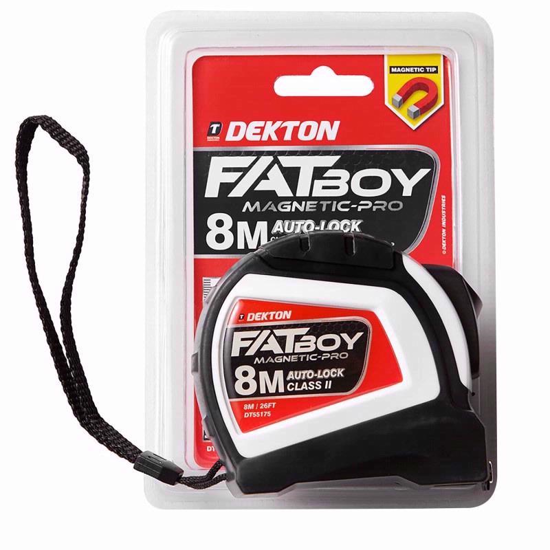 Picture of DEKTON FATBOY MAGNET TAPE MEASURE 8MX25MM