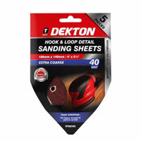 Picture of DEKTON HOOK /LOOP MIXED SANDING SHEETS 5PC