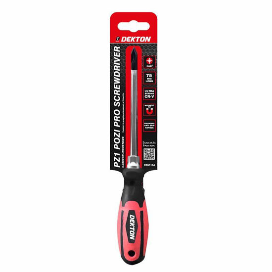 Picture of DEKTON POZI PRO SCREWDRIVER NO1X75MM