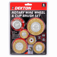 Picture of DEKTON ROTARY WHEEL & CUP BRUSH 6PC SET