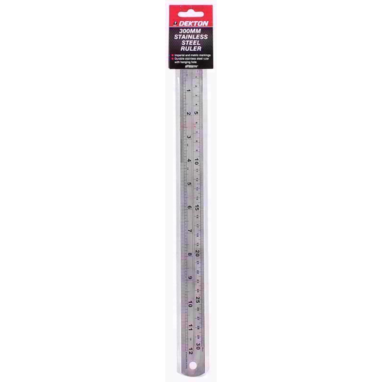 Picture of DEKTON S/STEEL RULER 300MM