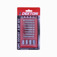 Picture of DEKTON SCREWDRIVER BITS 12PC