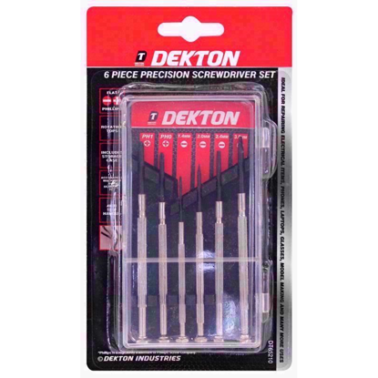 Picture of DEKTON SCREWDRIVER PRECISION SET 6PC