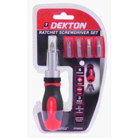 Picture of DEKTON SCREWDRIVER SET RATCHET 6PC