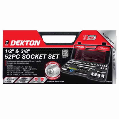 Picture of DEKTON SOCKET SET 52PC