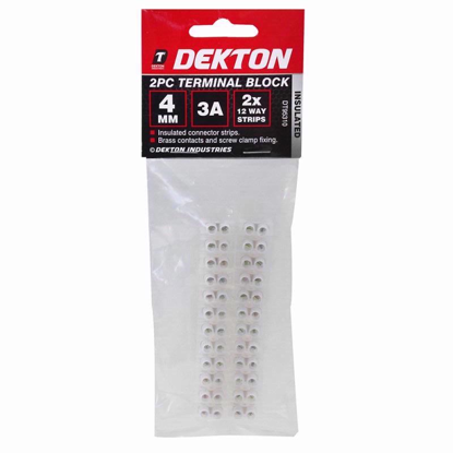 Picture of DEKTON TERMINAL BLOCK 2PC 4MM