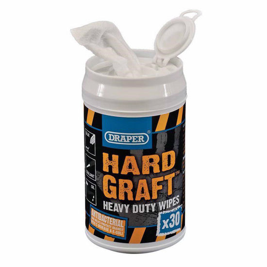 Picture of DRAPER HARD GRAFT WIPES 30PK