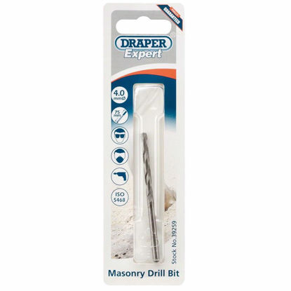 Picture of DRAPER MASONRY DRILL 4X75MM