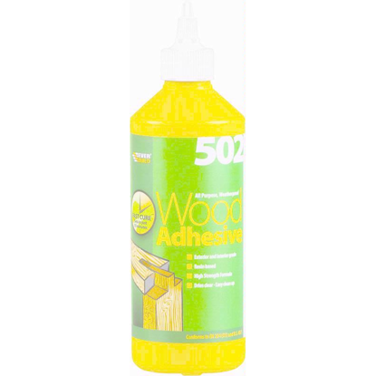 Picture of EVERBUILD 502 WOOD ADHESIVE 500ML