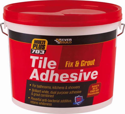 Picture of EVERBUILD FIX & GROUT TILE ADHESIVE 7.5KG