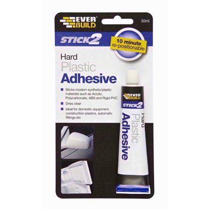 Picture of EVERBUILD HARD PLASTIC ADHESIVE 30ML