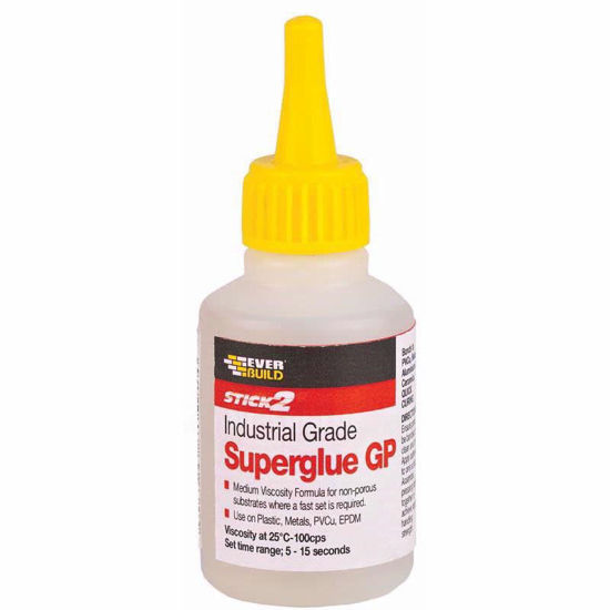 Picture of EVERBUILD INDUST SUPERGLUE GP 50GR