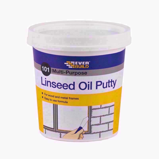 Picture of EVERBUILD M/P LINSEED OIL PUTTY 0.5KG NATURAL