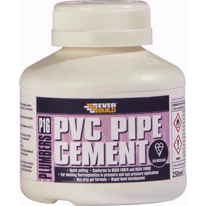 Picture of EVERBUILD P16 PIPE CEMENT 250ML