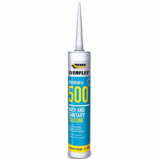 Picture of EVERBUILD SILICONE 500 TRANSULCENT 295ML(REV