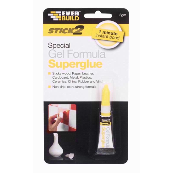 Picture of EVERBUILD SUPER GLUE GEL 3GM