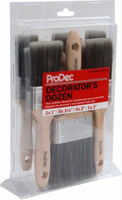 Picture of PRODEC DECORATORS BRUSH 12PC SET