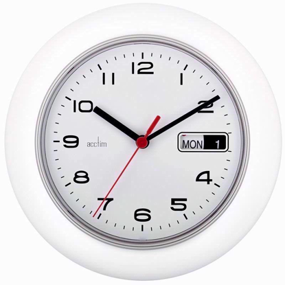 Picture of ACCTIM DATE MINDER WALL CLOCK WHITE