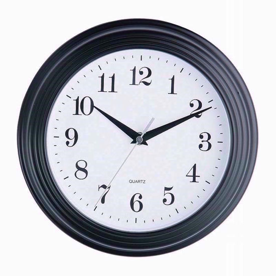 Picture of PREMIER VINTAGE WALL CLOCK BLACK