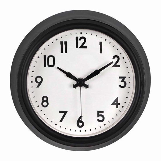 Picture of PREMIER WALL CLOCK BLACK METAL