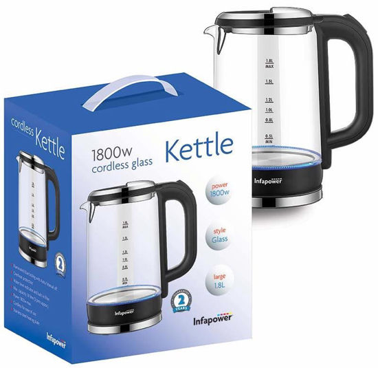 Picture of INFAPOWER GLASS KETTLE