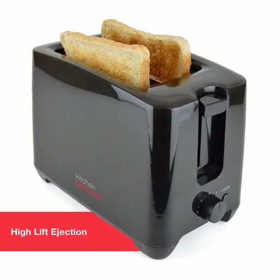 Picture of KITCHEN BLACK 2 SLICE TOASTER