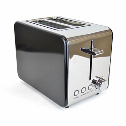 Picture of KITCHEN BLACK CHROME 2 SLICE TOASTER