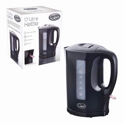 Picture of QUEST 1.7LTR KETTLE BLACK 35109 25.11