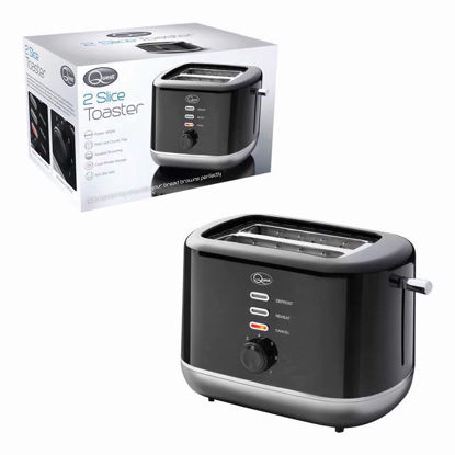 Picture of QUEST BLACK 2 SLICE TOASTER 39929 N/A