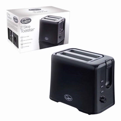 Picture of QUEST BLACK TOASTER 2 SLICE 34289