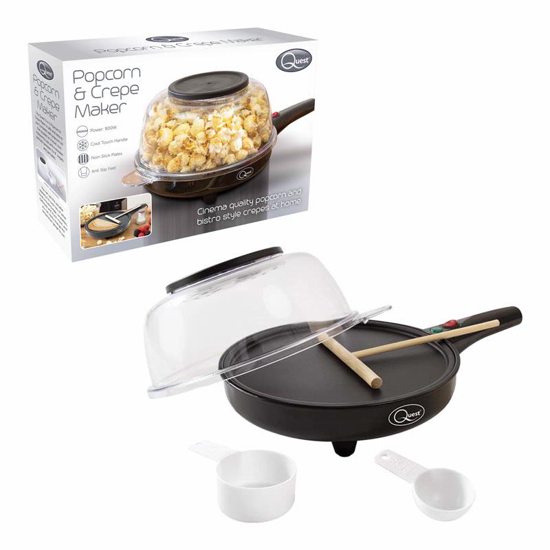 Picture of QUEST POPCORN & CREPE MAKER 34400