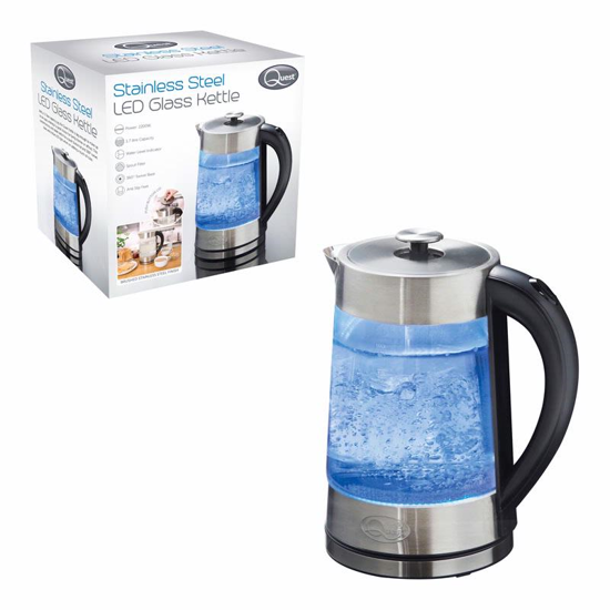 Picture of QUEST S/S LED KETTLE 2200W 34260