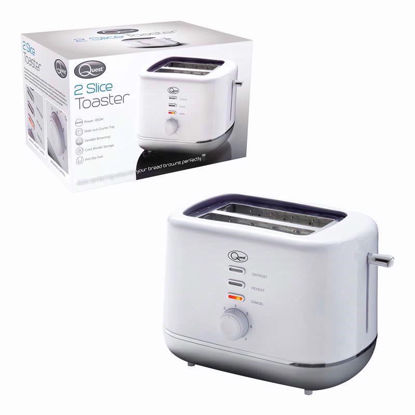 Picture of QUEST WHITE 2 SLICE TOASTER 39939