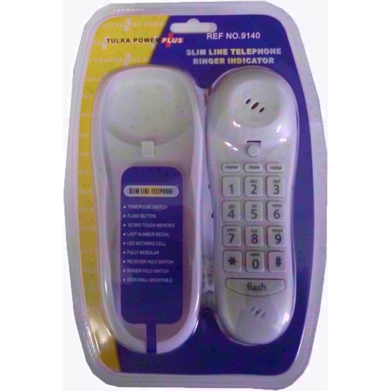 Picture of POWERPLUS DIGITAL SLIMLINE PHONE WHT