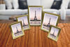 Picture of HOME COLLECTION GOLD RIBBED FRAME 6X8INCH
