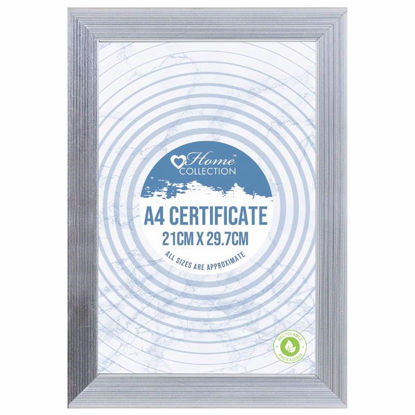 Picture of HOME COLLECTION SILVER FRAME A4