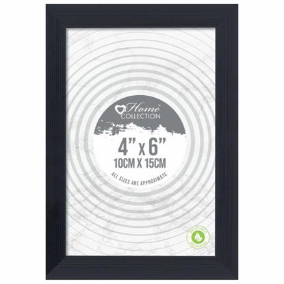 Picture of HOME COLLECTION BLACK FRAME 4X6INCH