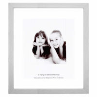 Picture of WOOD FRAME 1INCH GREY16X12