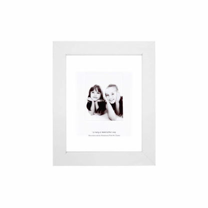 Picture of WOOD FRAME 1INCH WHITE 6X4 INCH