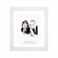 Picture of WOOD FRAME 1INCH WHITE A4