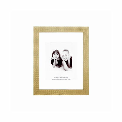 Picture of WOODEN FRAME EMBOS 3/4 INCH GOLD 5X3 INCH