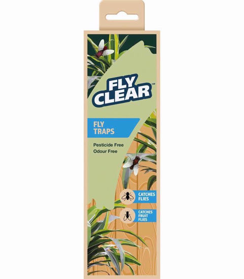 Picture of FLY CLEAR FLY TRAPS 4PC