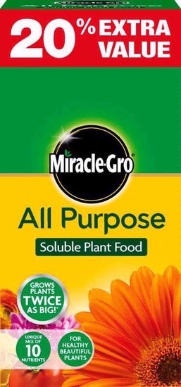 Picture of MIRACLE GRO ALL PURPOSE PLANT FOOD 1KG 20%EXT