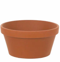 Picture of TERRACOTTA HALF POT 8 INCH SPANG