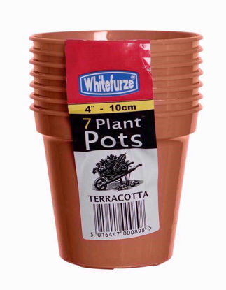 Picture of WHITEFURZE POT SET7 4INCH