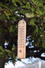 Picture of KINGFISHER WOODEN THERMOMETER