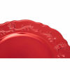 Picture of CHARGER PLATE RED BAROQUE 33CM