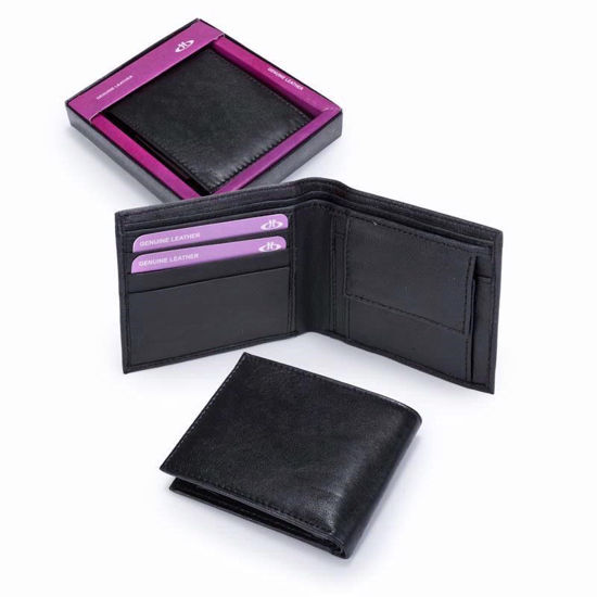 Picture of MENS WALLET BLACK SR401A