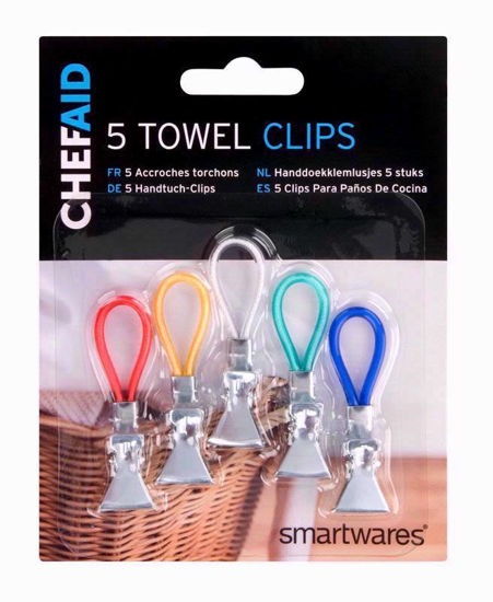 Picture of CHEF AID 5PK TOWEL CLIPS